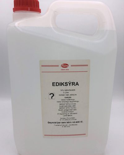 Ediksýra 14% 5 lítrar
